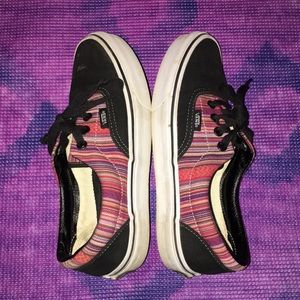 Aztec print vans!